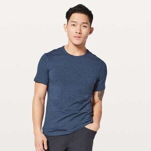Lululemon Men's 5 Year Basic Tee - Heathered Navy